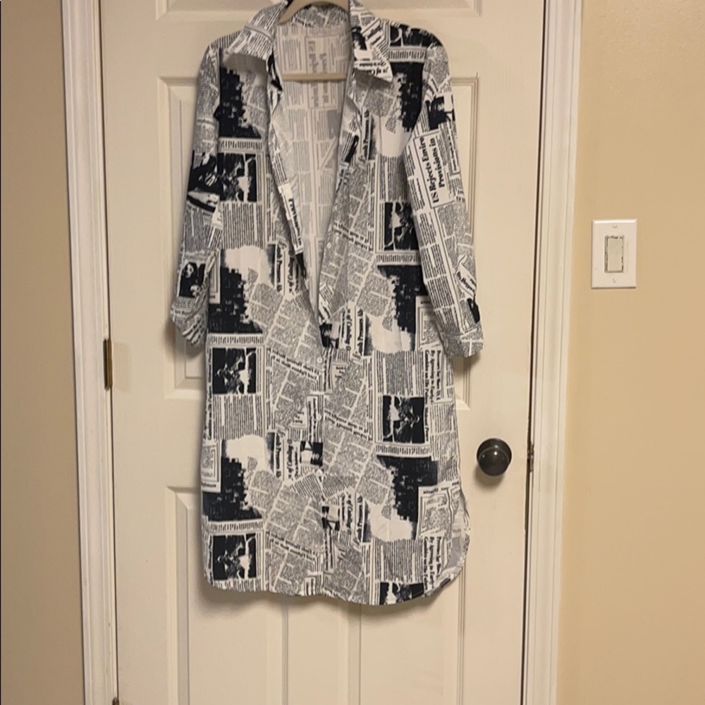 Newspaper dress